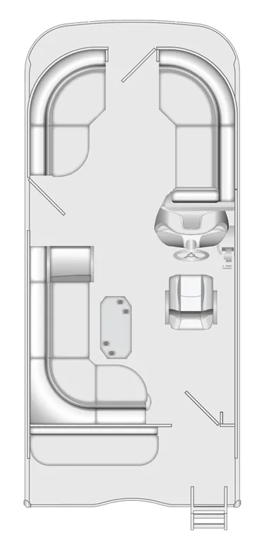 2026 Berkshire 20CL2 CTS pontoon floorplan layout
