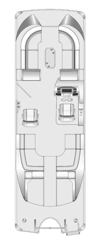 2026 Berkshire Sport SLX9 pontoon floorplan layout